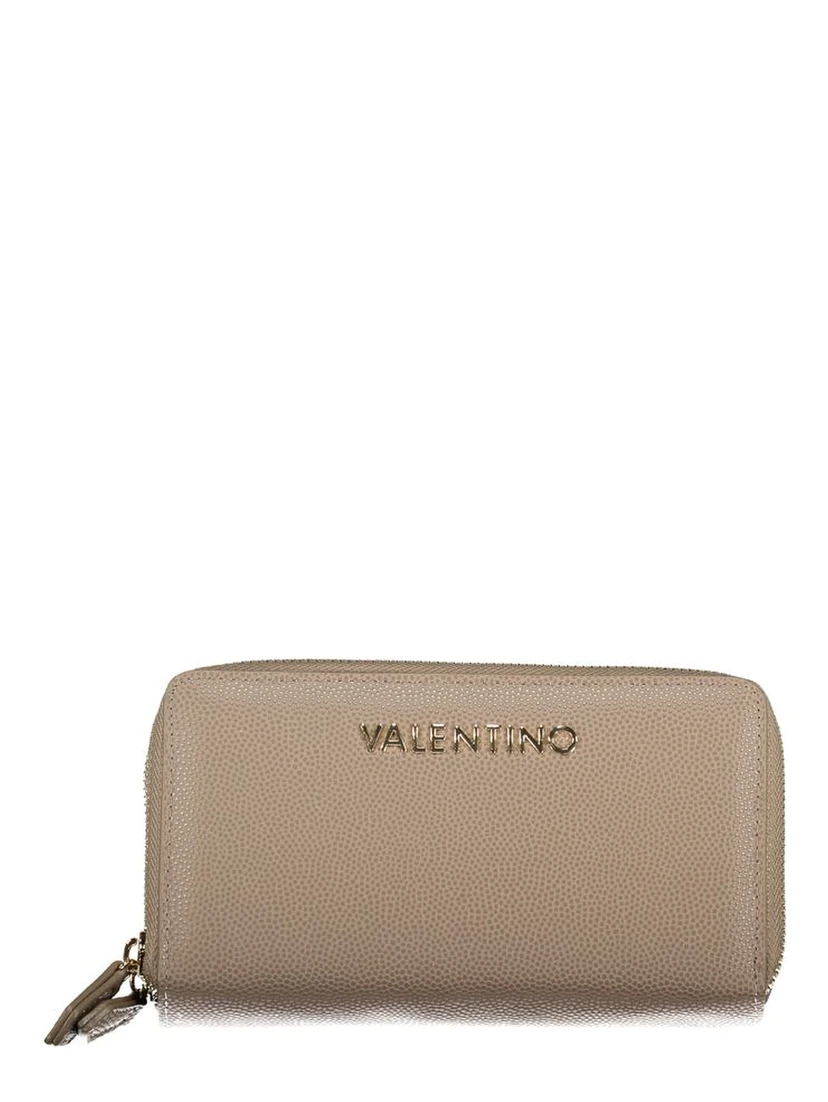 Marrone Polyurethane Women Wallet