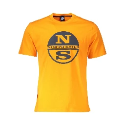 Arancione Cotton Men's T-Shirt