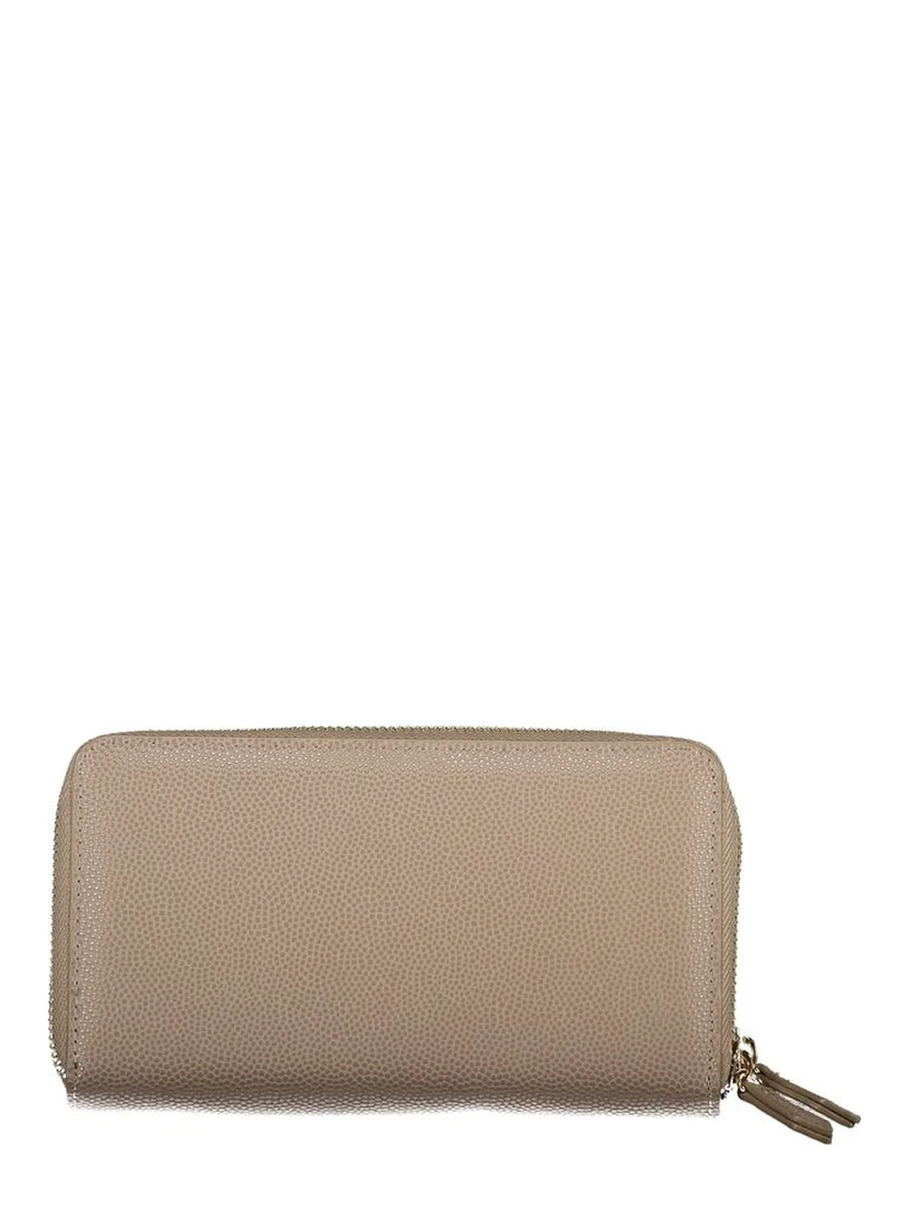 Marrone Polyurethane Women Wallet