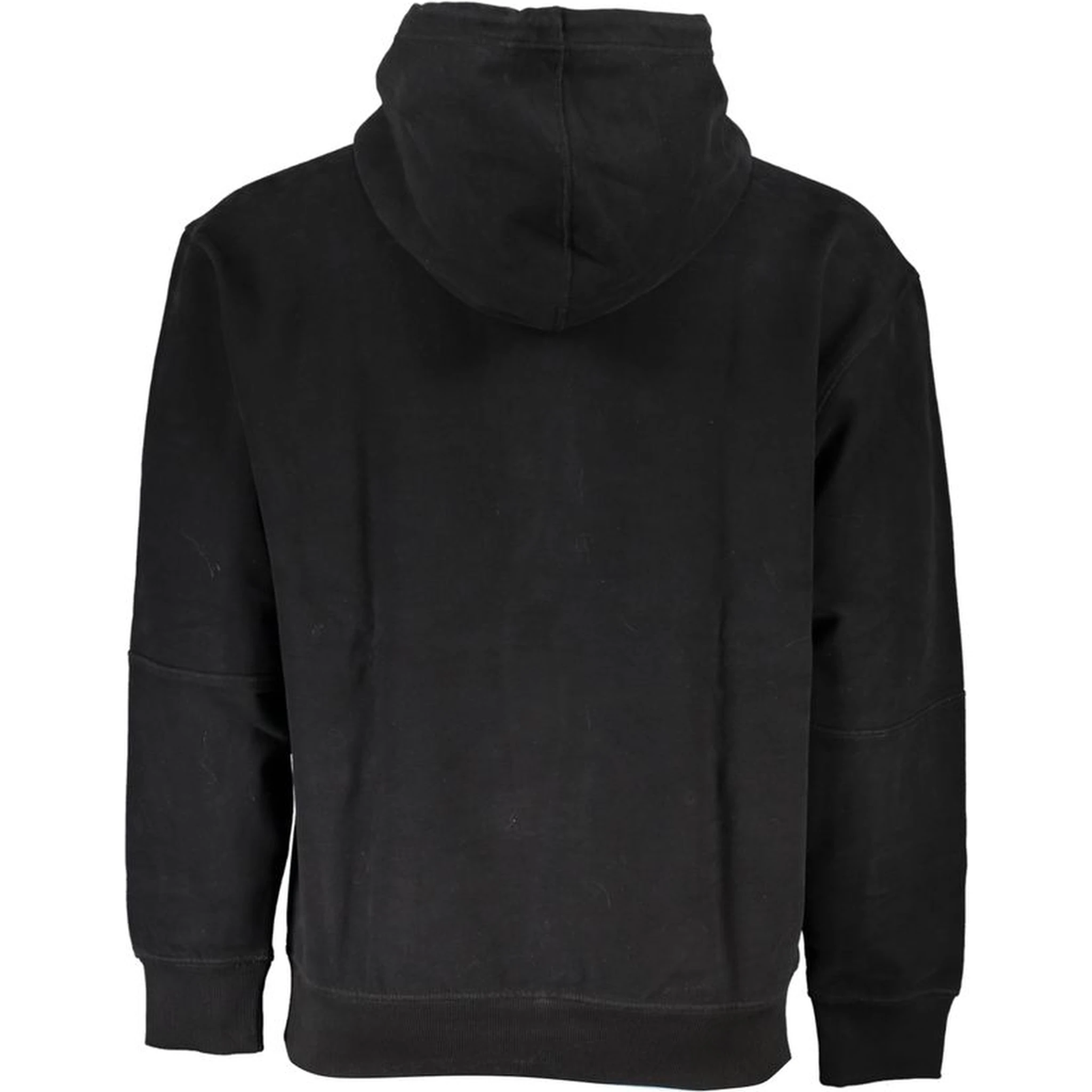 Black Cotton Mens Sweatshirt
