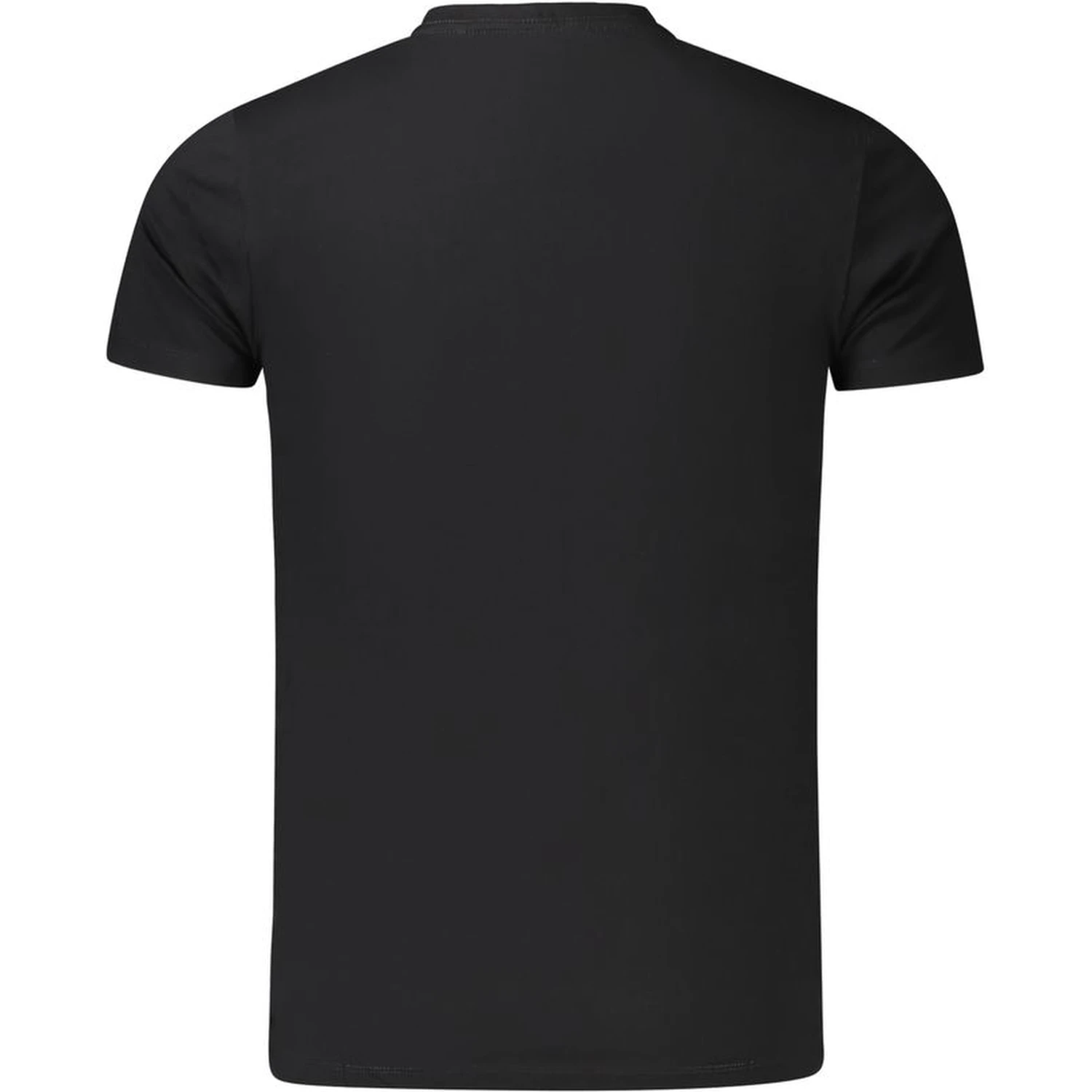 Black Cotton Men's T-Shirt
