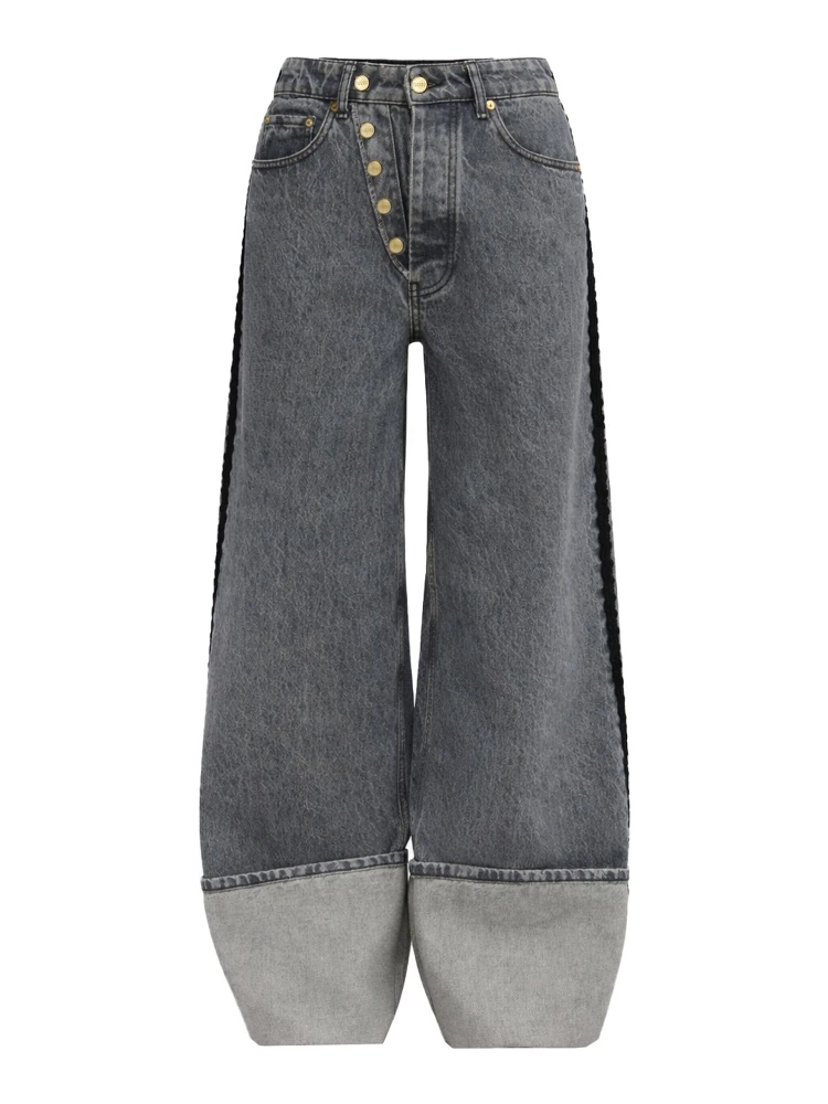 "DOUBLE FLY" JEANS