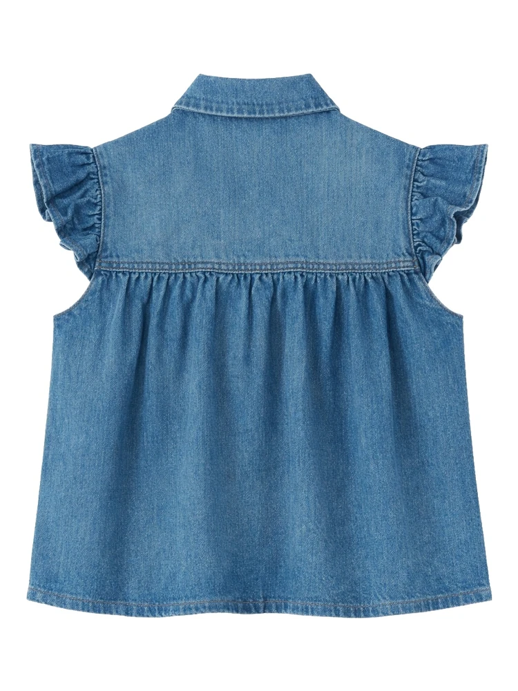 SLEEVELESS TOP WITH COLLAR alternative