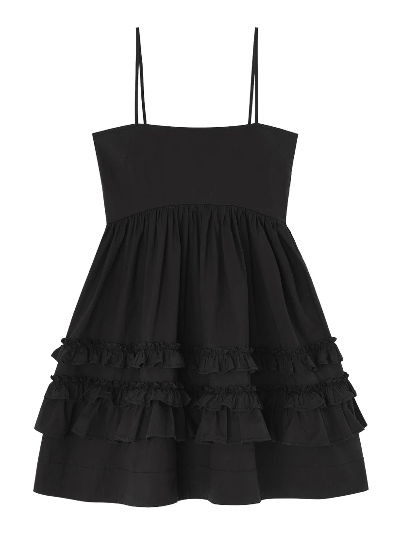 COTTON MINI DRESS