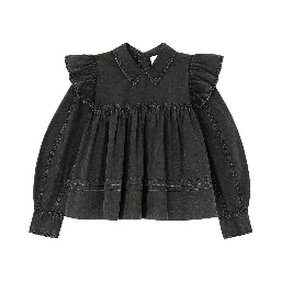 BLOUSE WITH COLLAR
