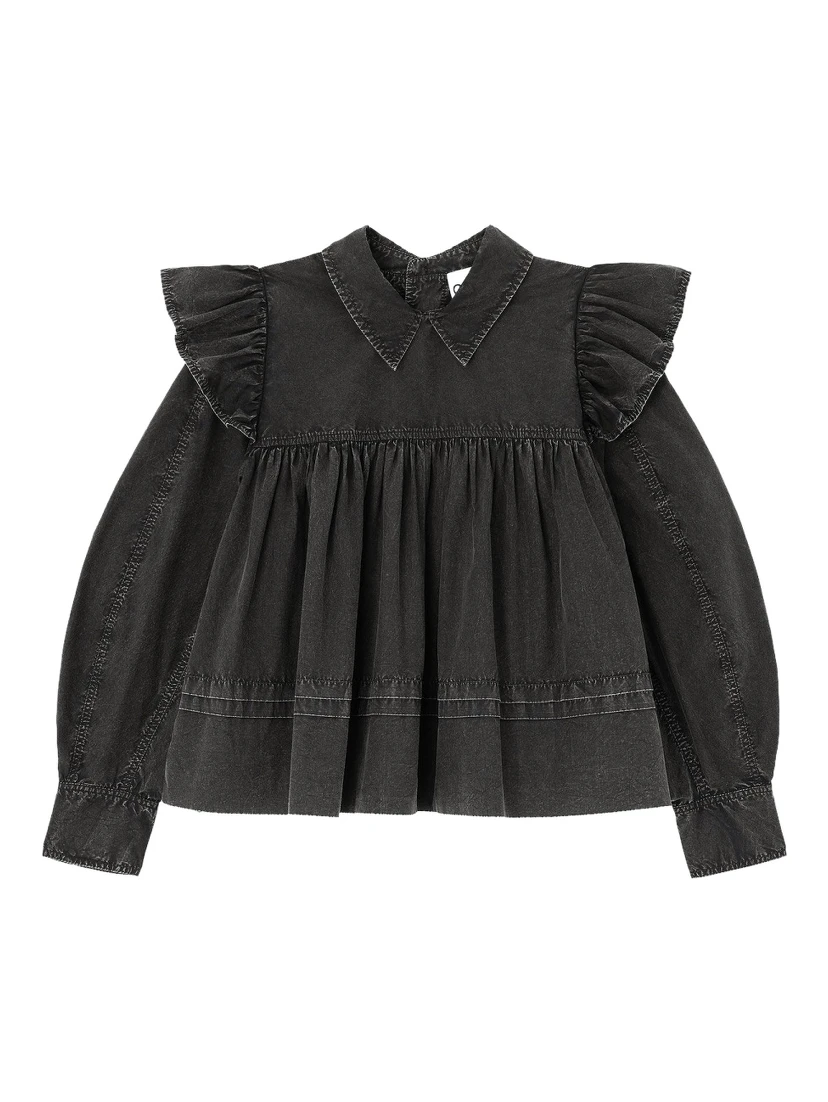 BLOUSE WITH COLLAR