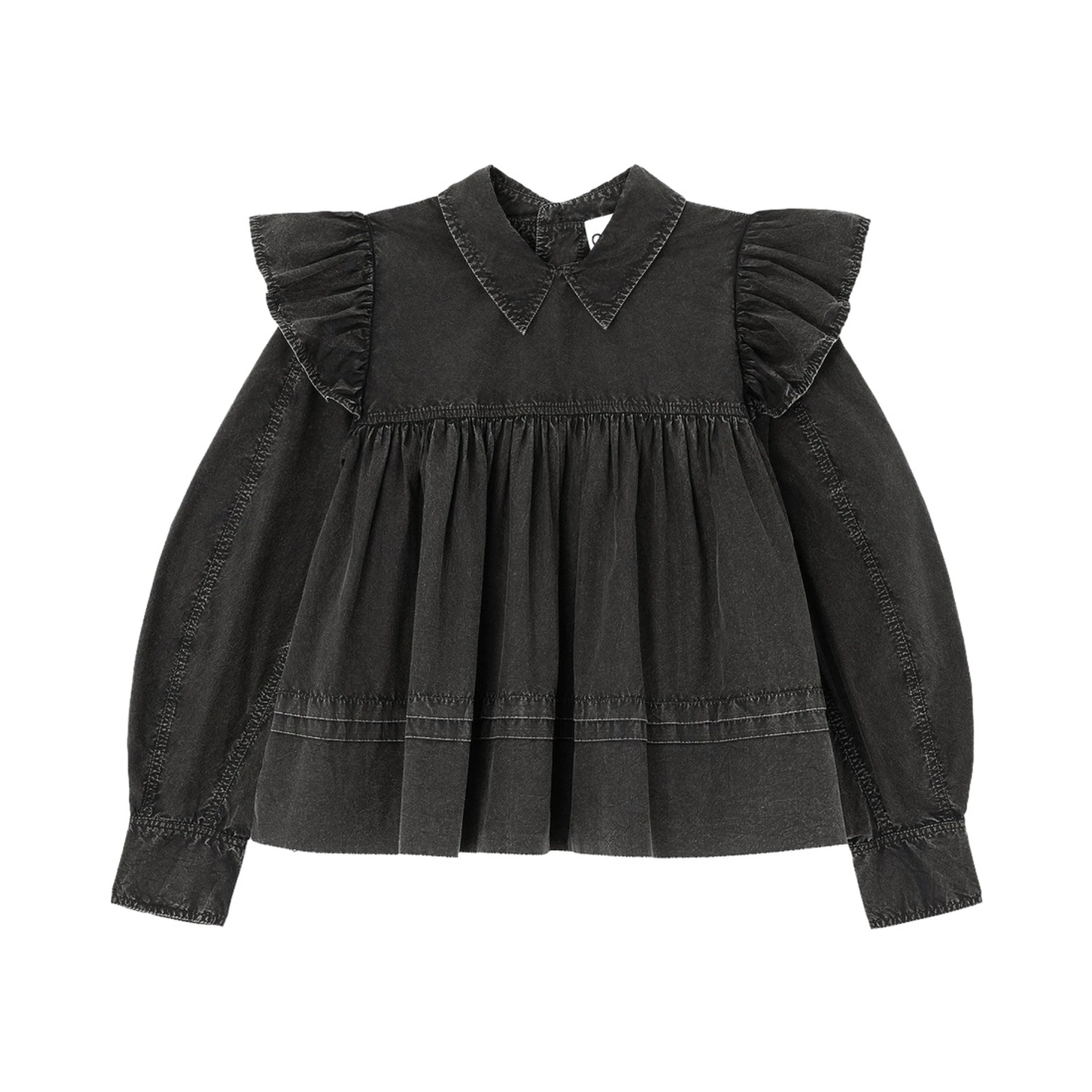 BLOUSE WITH COLLAR