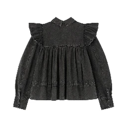 BLOUSE WITH COLLAR