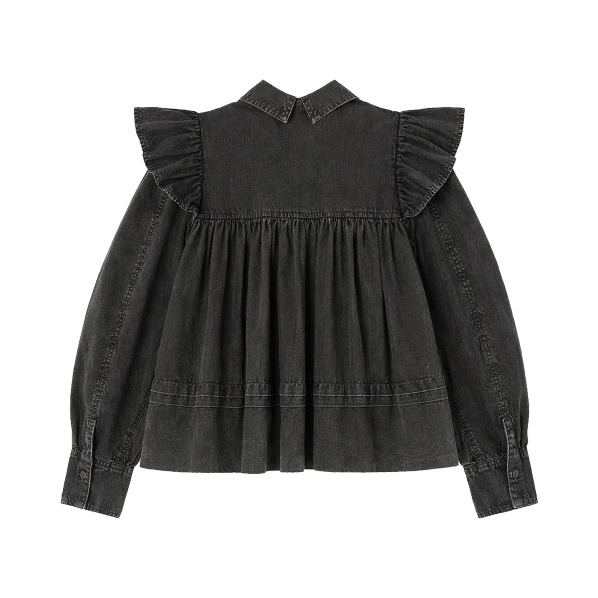 BLOUSE WITH COLLAR