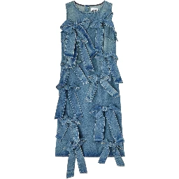 COTTON DENIM DRESS