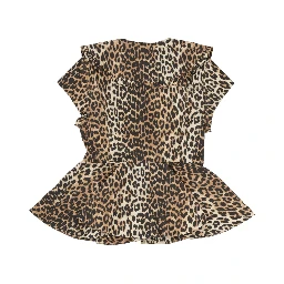 SLEEVELESS SHIRT WITH PRINT