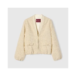 Cotton tweed jacket