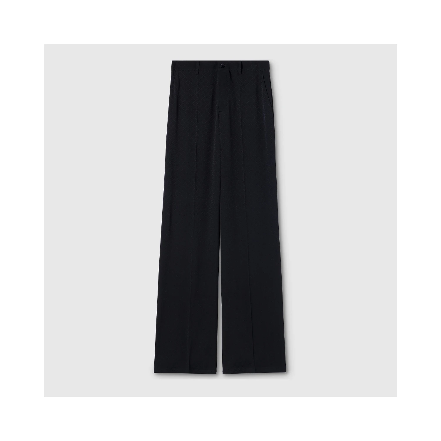 Silk blend wide pants