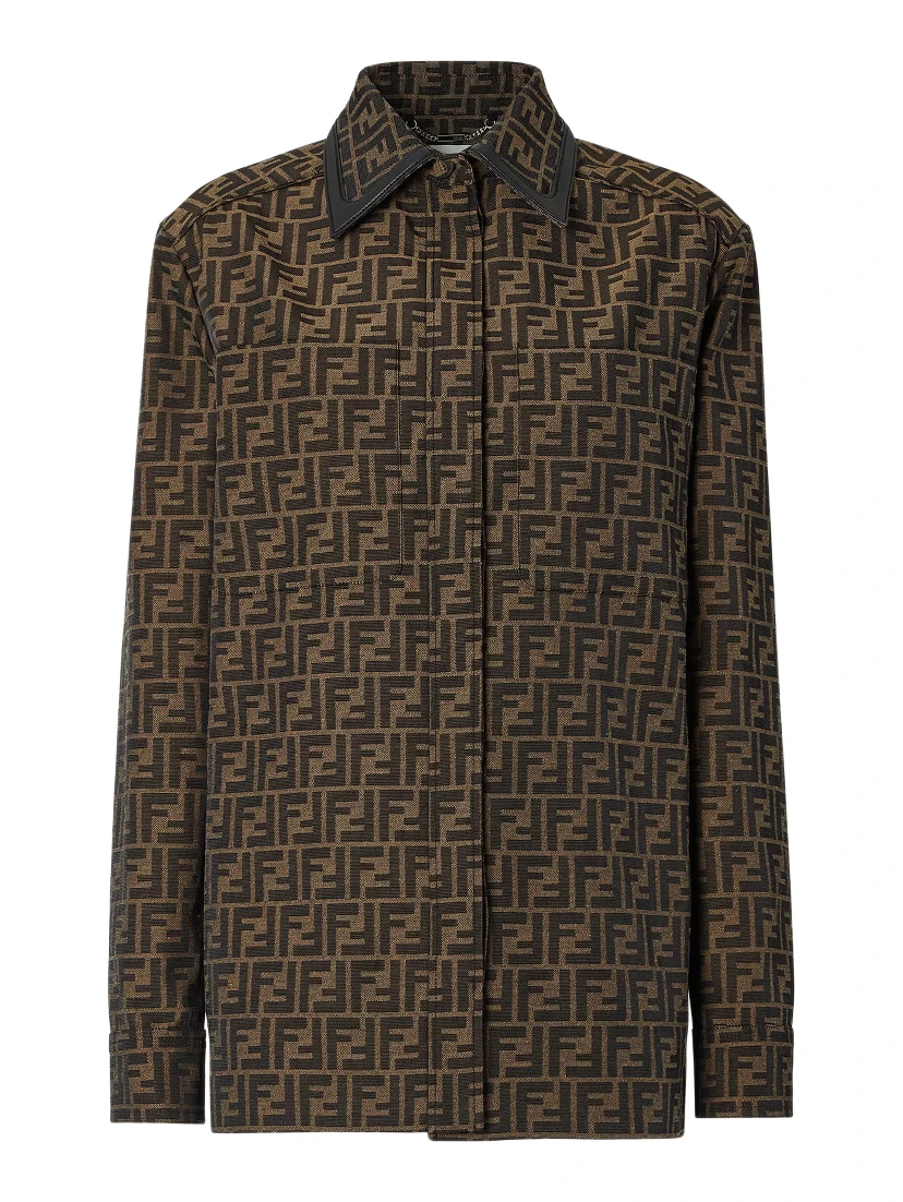 Fendi Jackets Brown