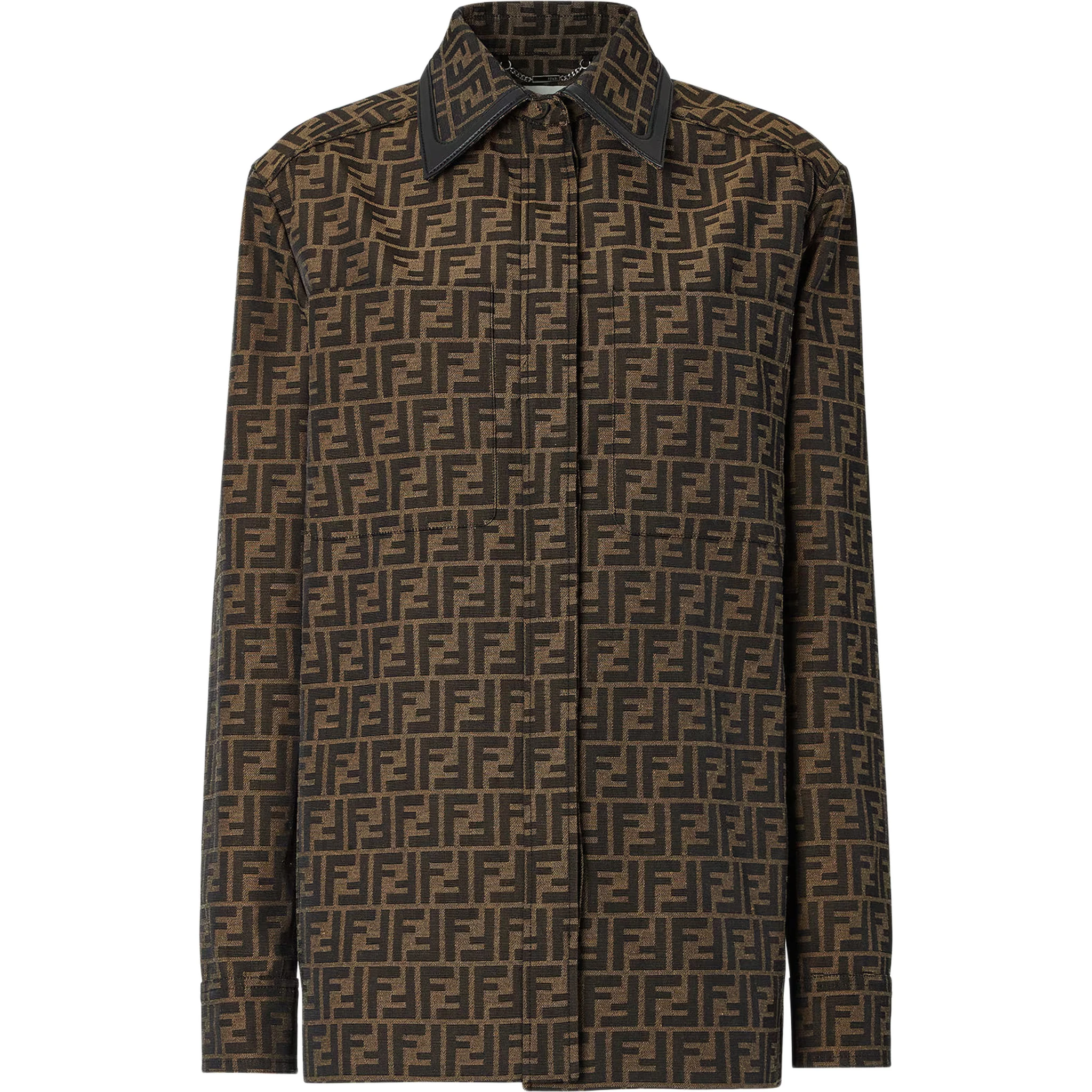 Fendi Jackets Brown