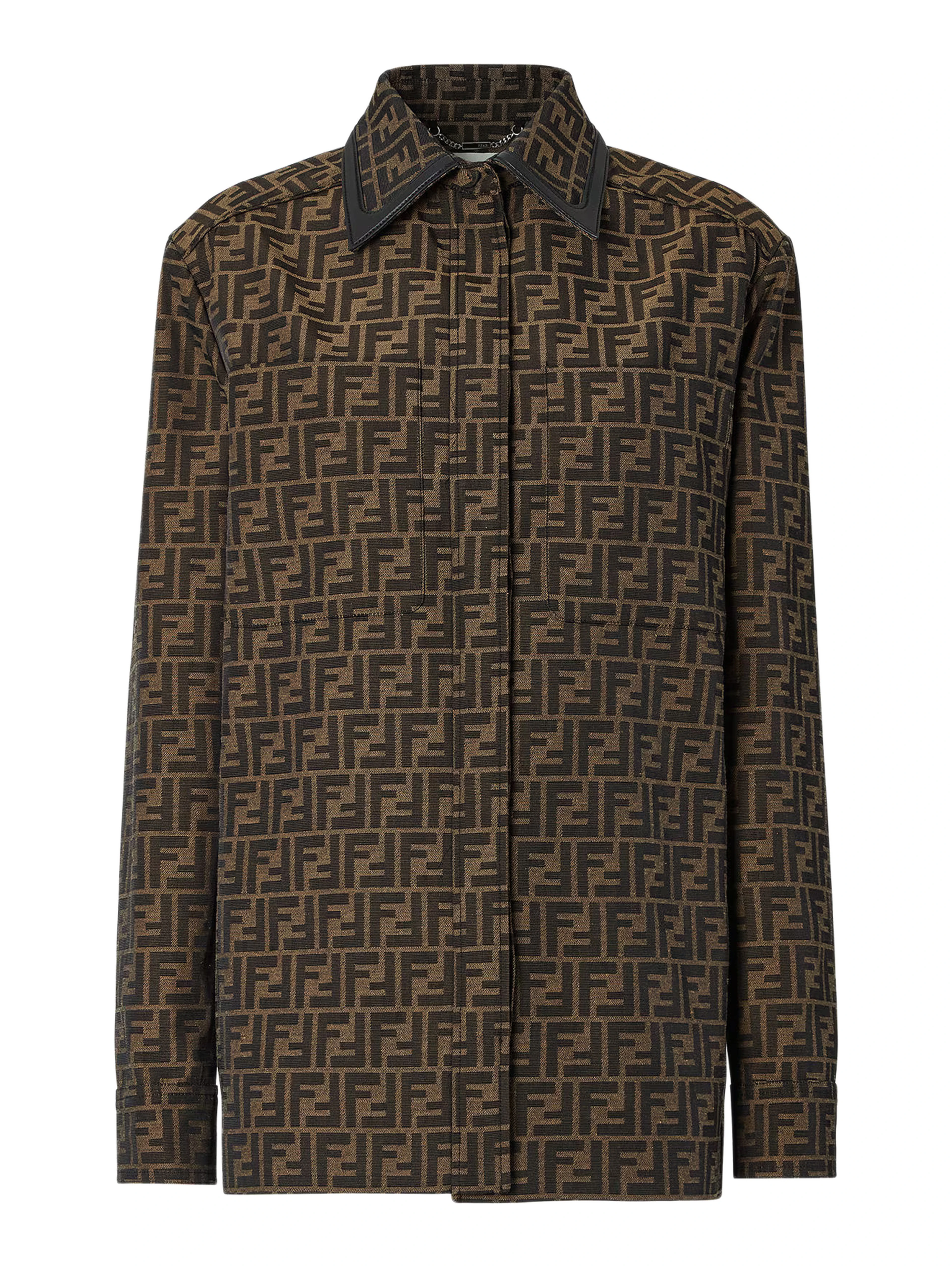 Fendi Jackets Brown
