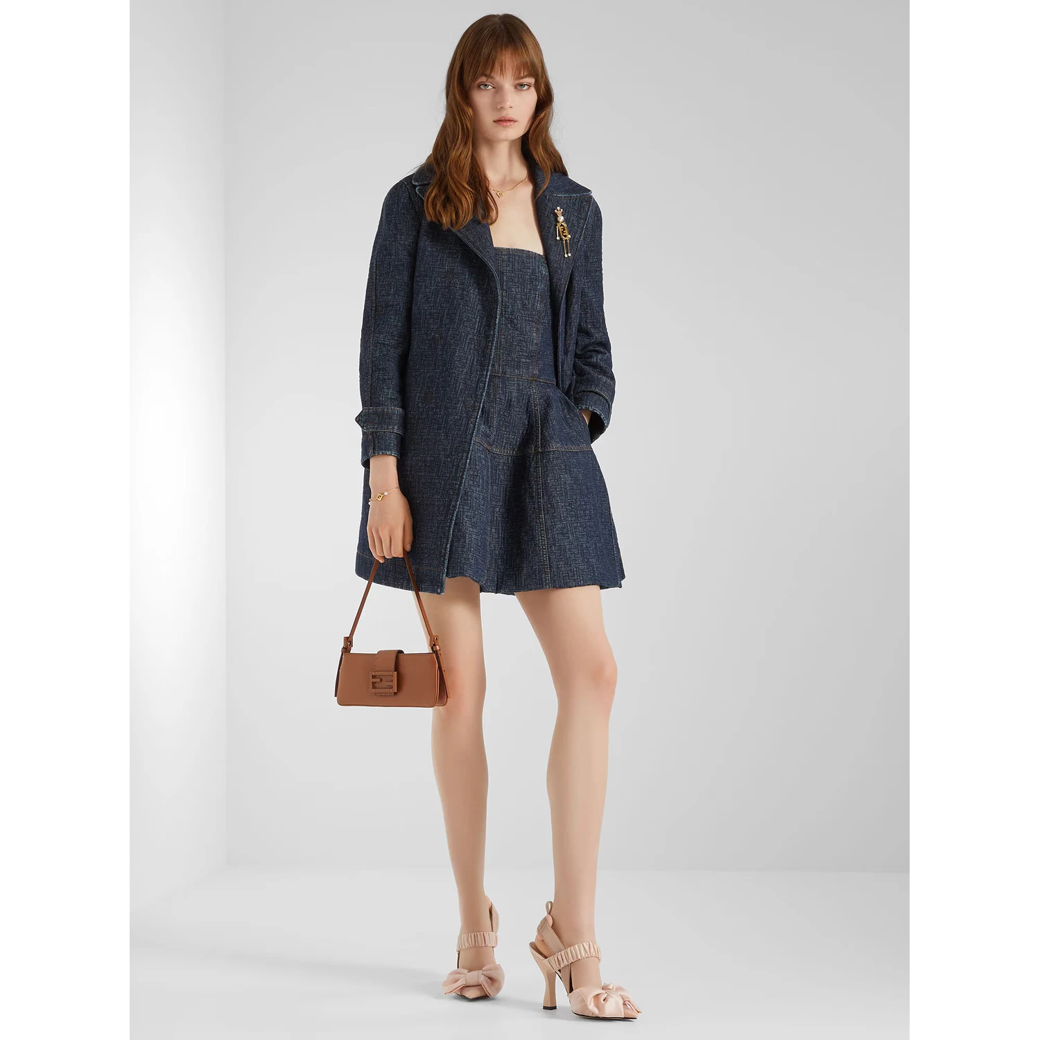 Fendi Jackets Blue