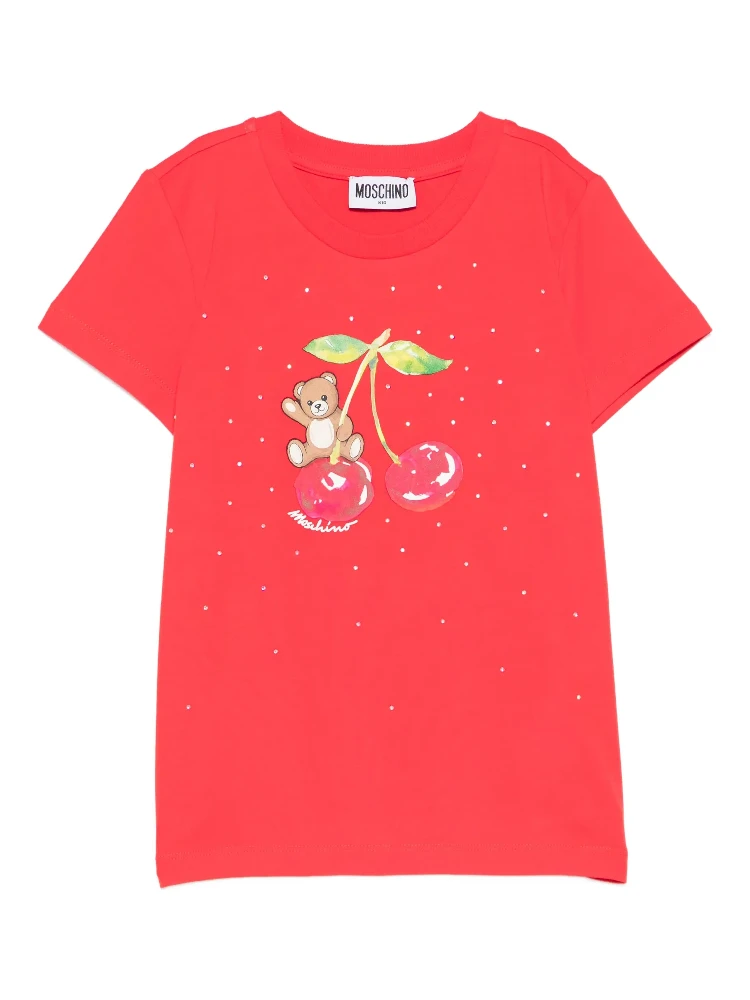 MOSCHINO KIDS T-shirts and Polos Red