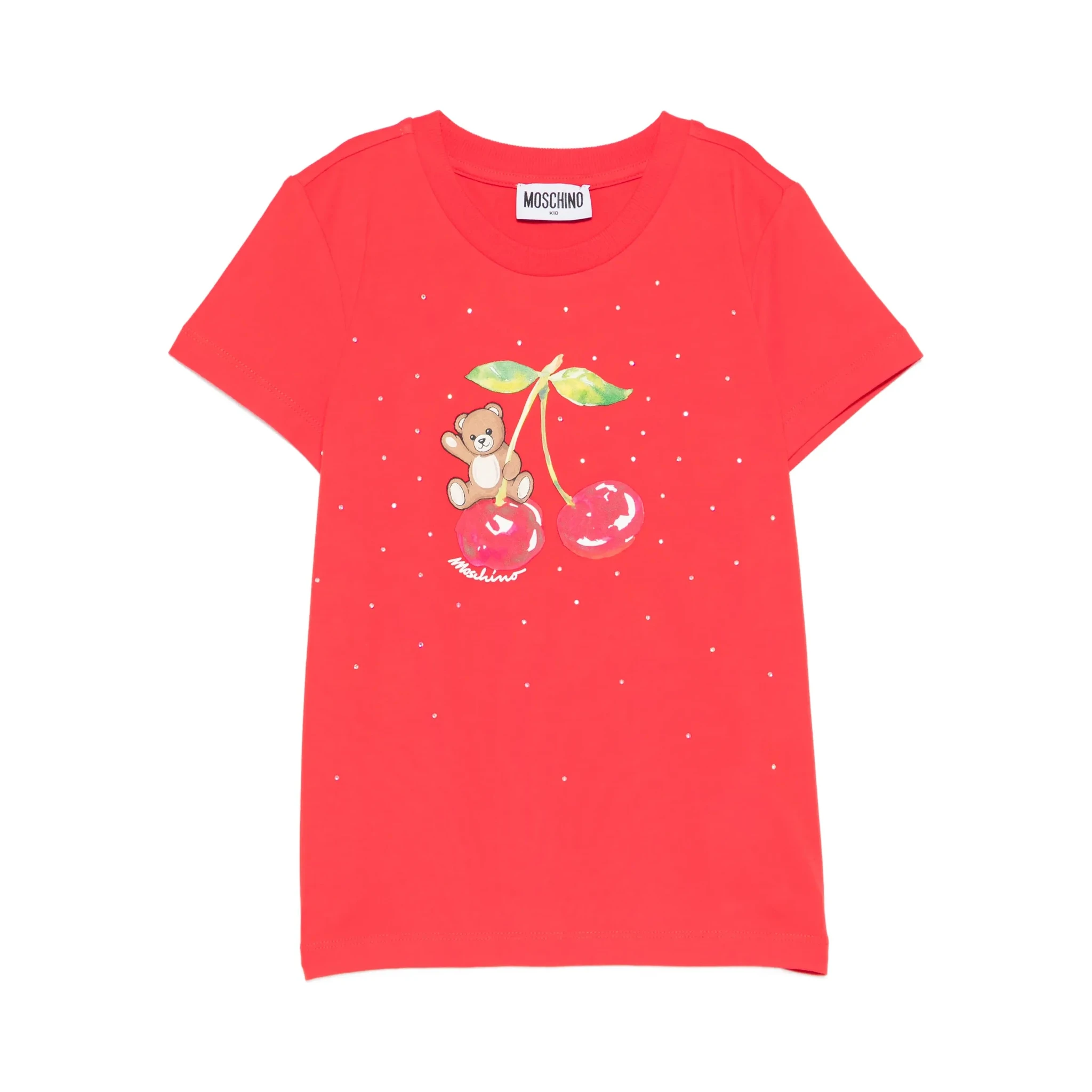 MOSCHINO KIDS T-shirts and Polos Red