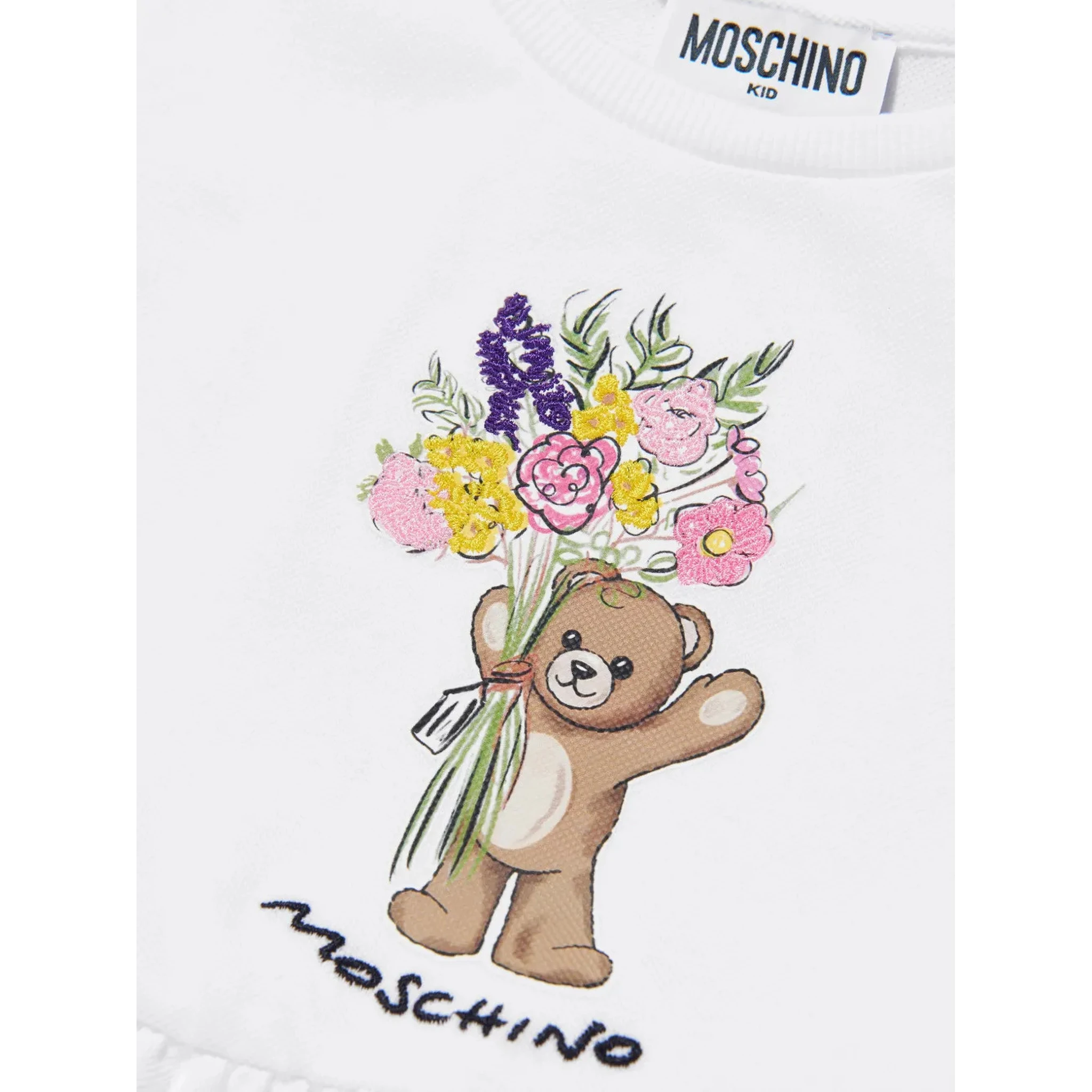 MOSCHINO KIDS Dresses White