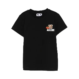 MOSCHINO KIDS T-shirts and Polos Black