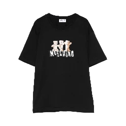 MOSCHINO KIDS T-shirts and Polos Black