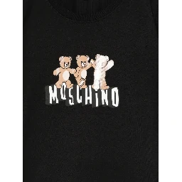 MOSCHINO KIDS T-shirts and Polos Black