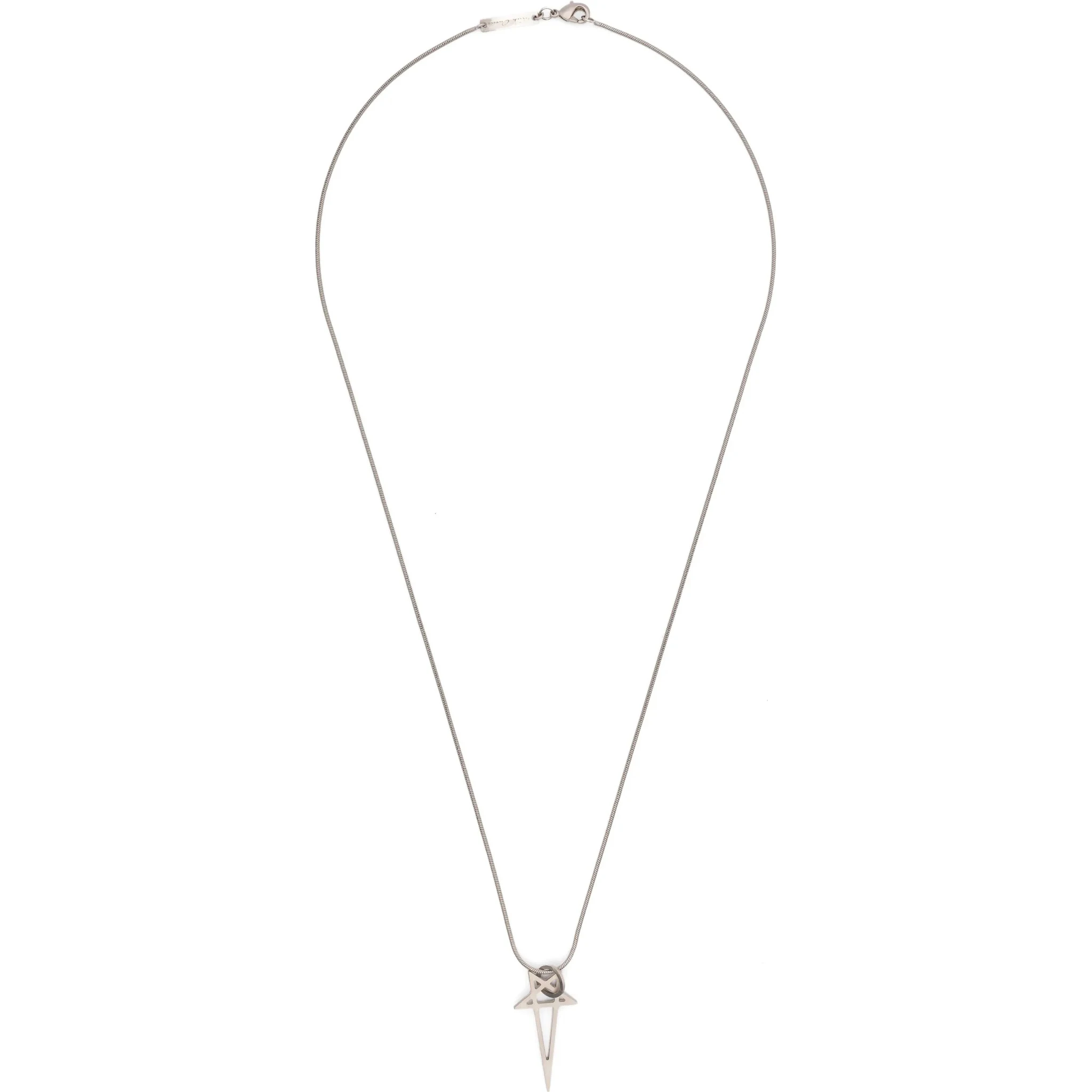 Rick Owens Bijoux Silver