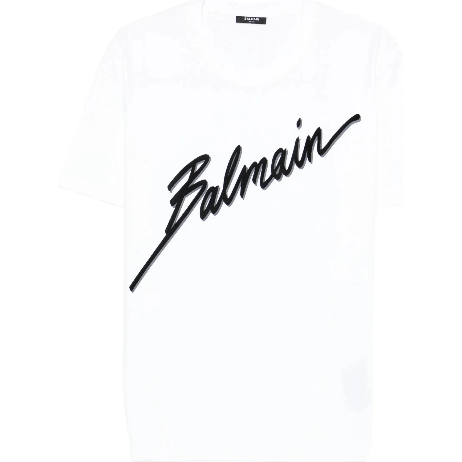 Balmain T-shirts and Polos White