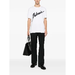 Balmain T-shirts and Polos White