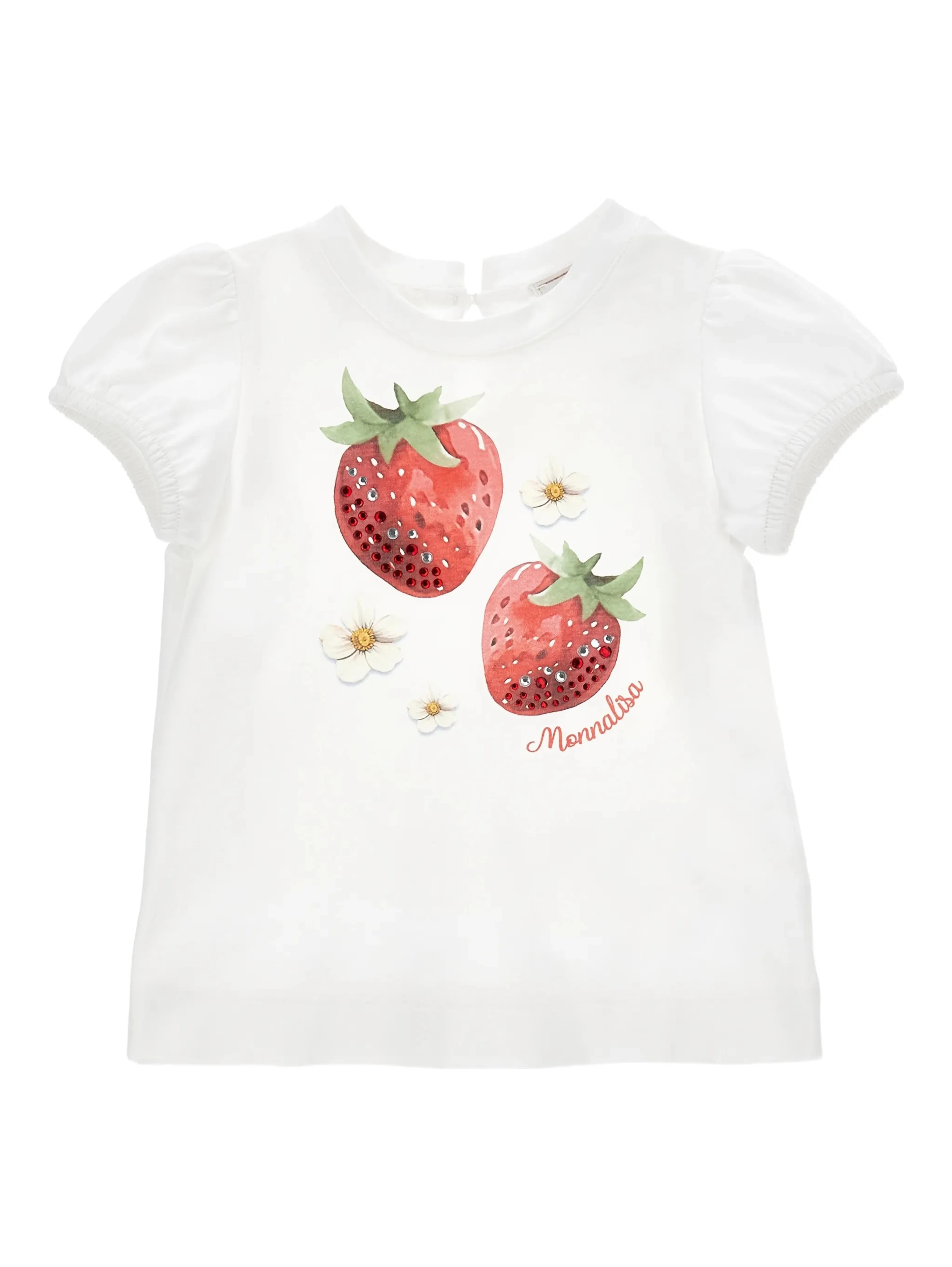 Monnalisa T-shirts and Polos White