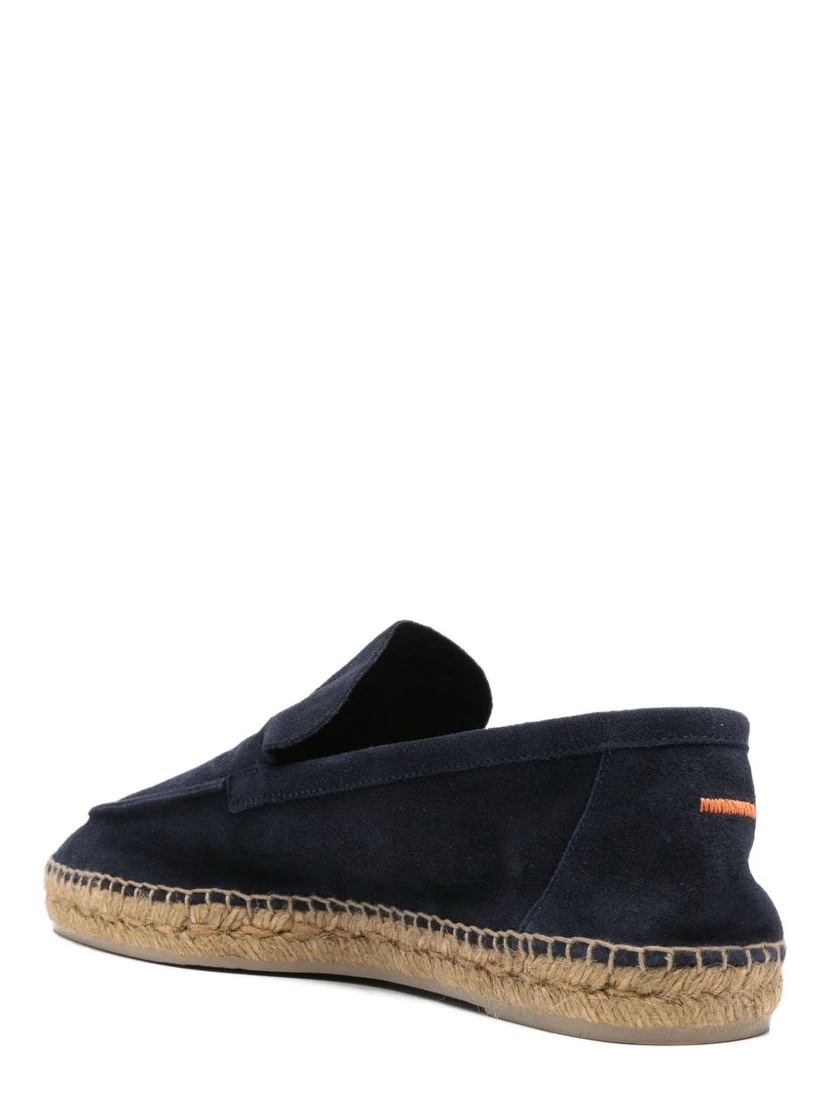 حذاء مسطح من كاستانير، أزرق