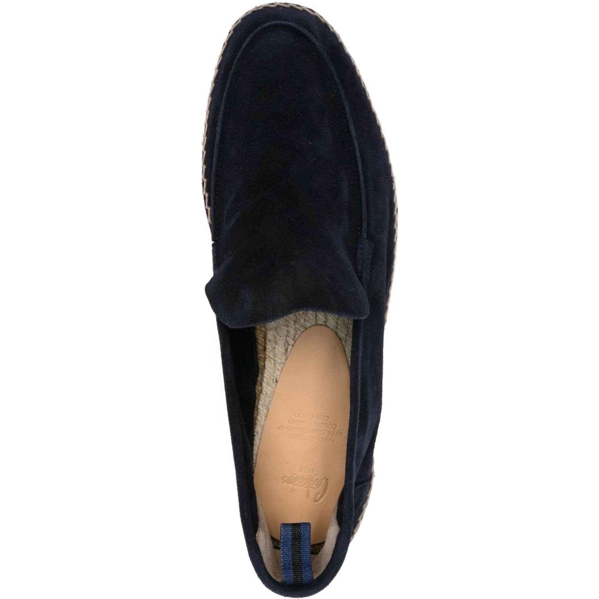 حذاء مسطح من كاستانير، أزرق