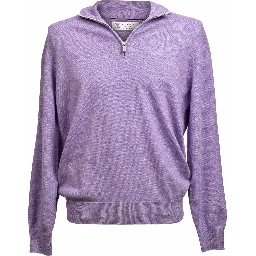 Purple Cashmere Sweater