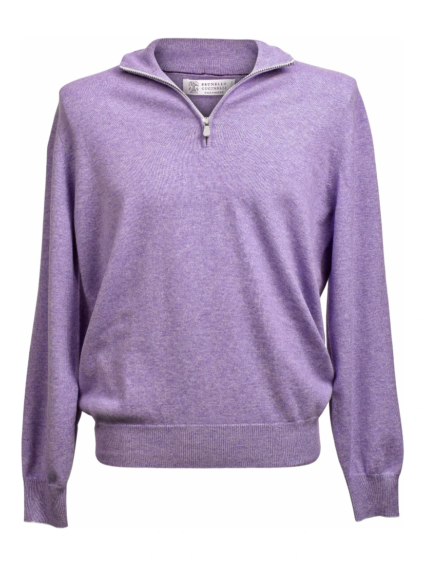 Purple Cashmere Sweater