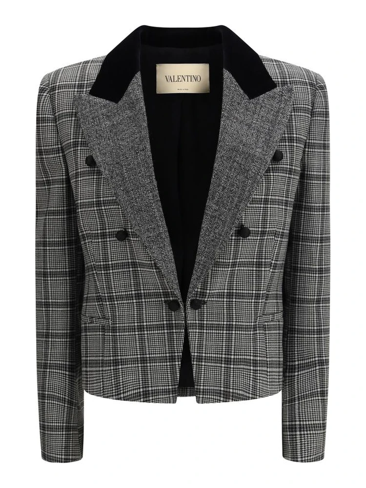 Gray Fleece Wool Coat