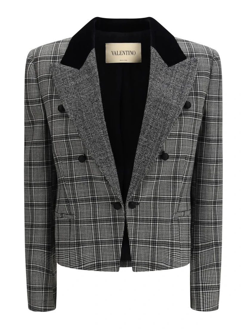 Gray Fleece Wool Coat