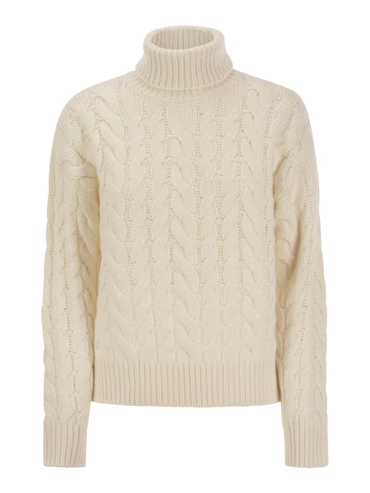 White Cashmere Sweater