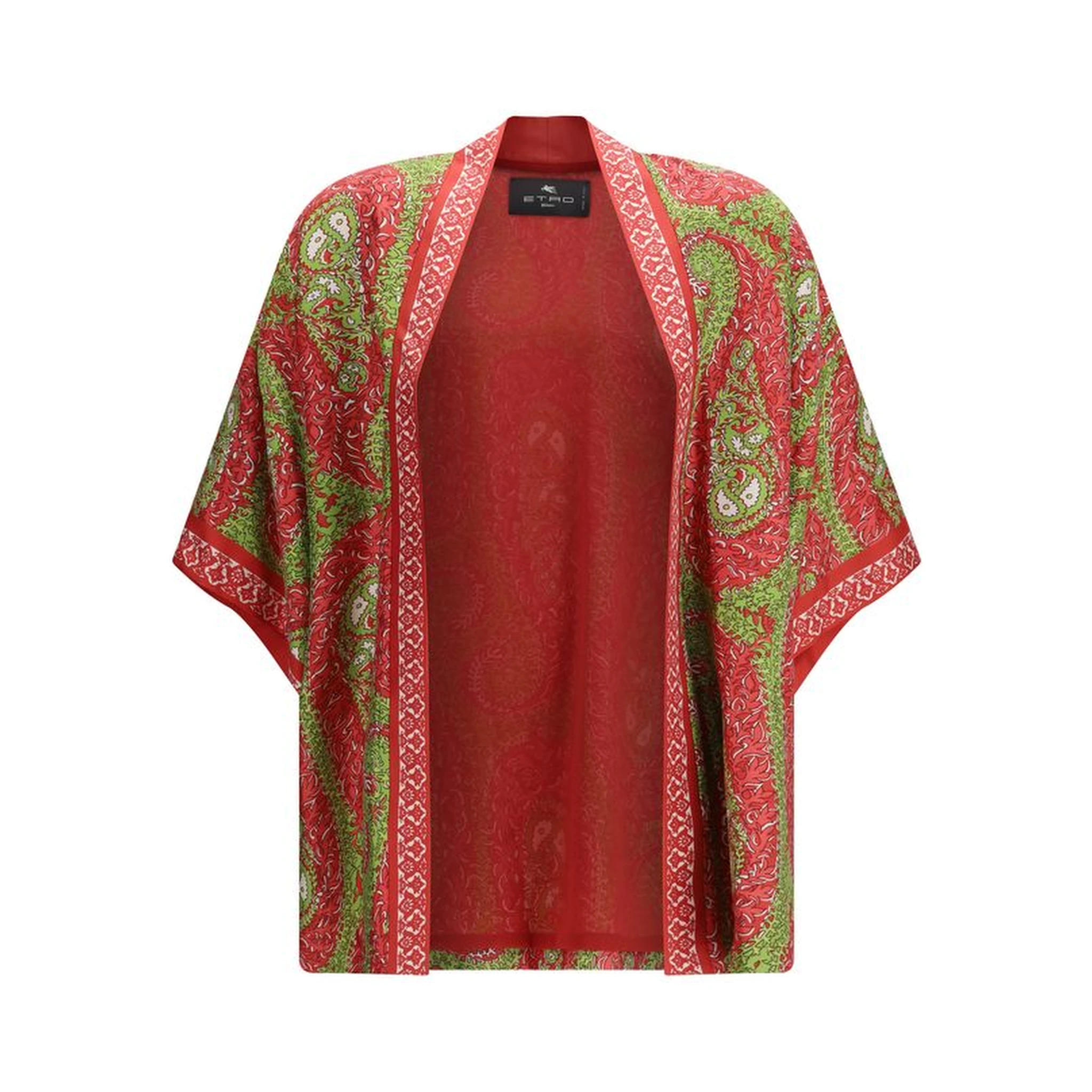 Multicolor Silk Cloacks