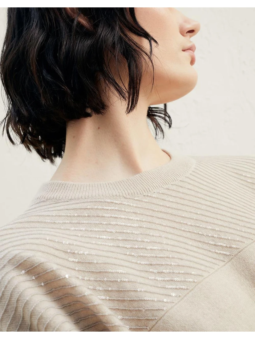 Natural Cashmere Sweater