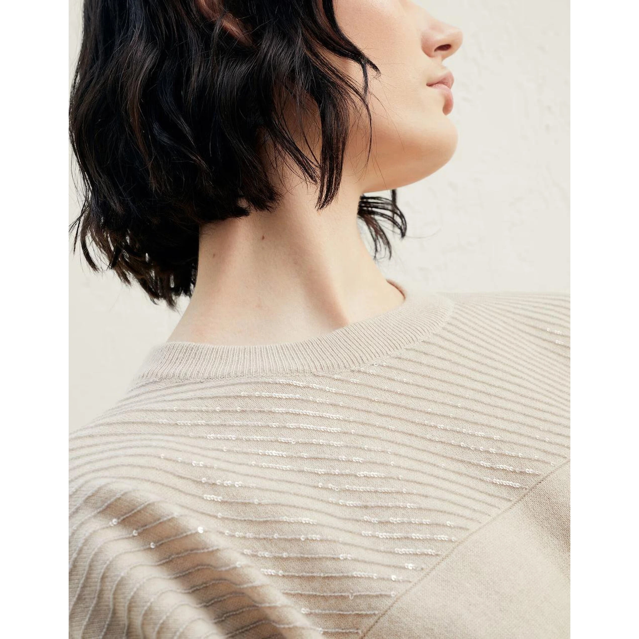 Natural Cashmere Sweater