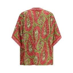 Multicolor Silk Cloacks