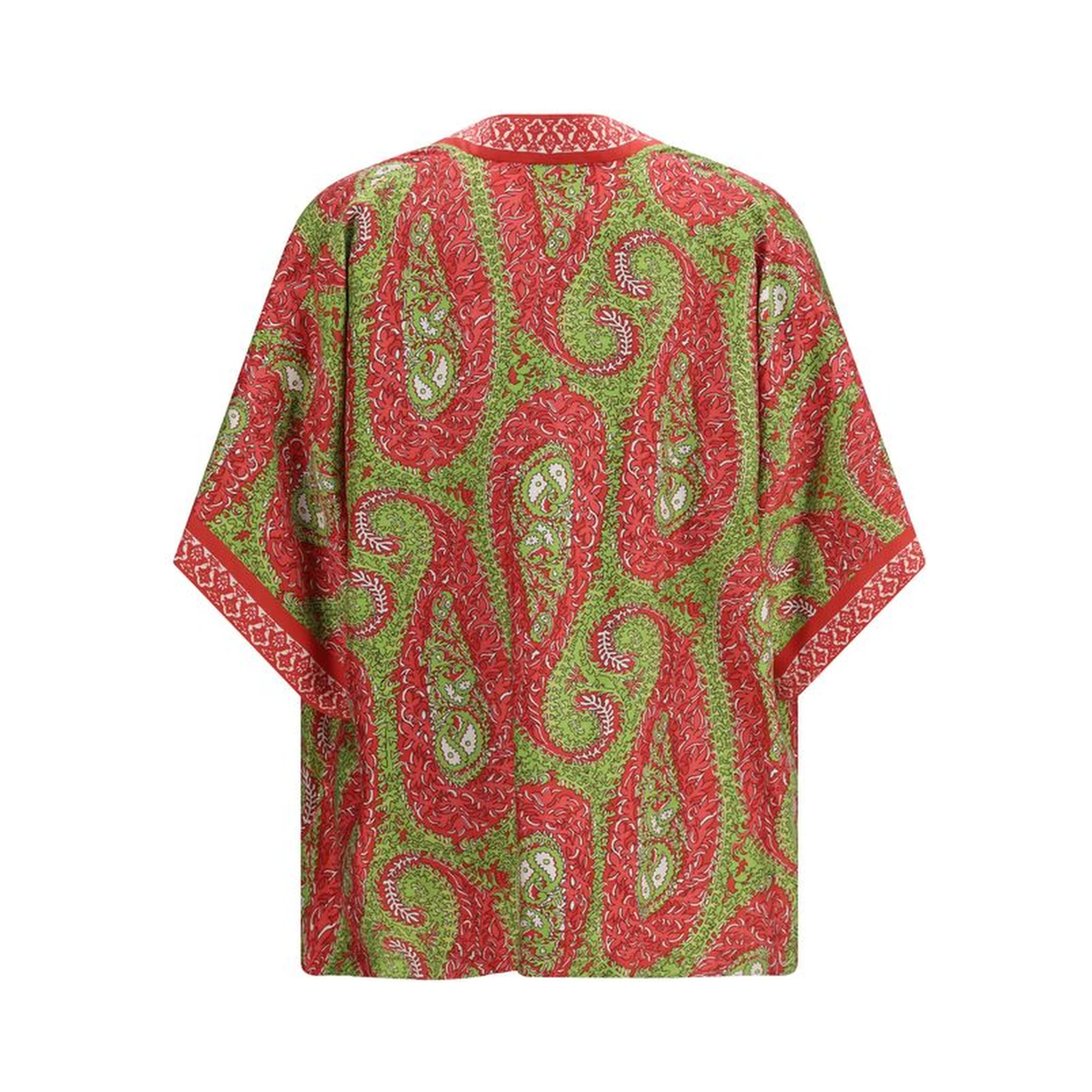 Multicolor Silk Cloacks