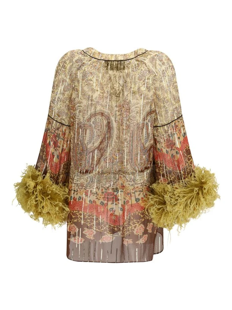 Multicolor Silk Top alternative