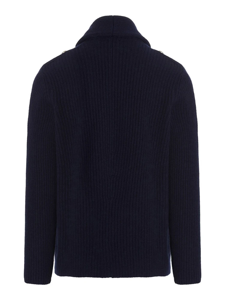 Navy Blue Wool Sweater alternative