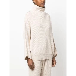 Beige Cashmere Sweater