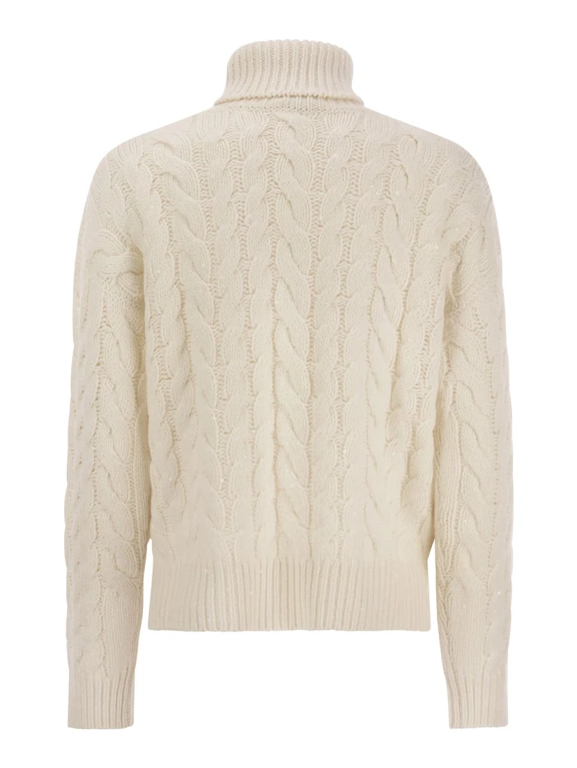 White Cashmere Sweater