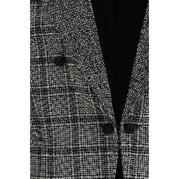 Gray Fleece Wool Coat