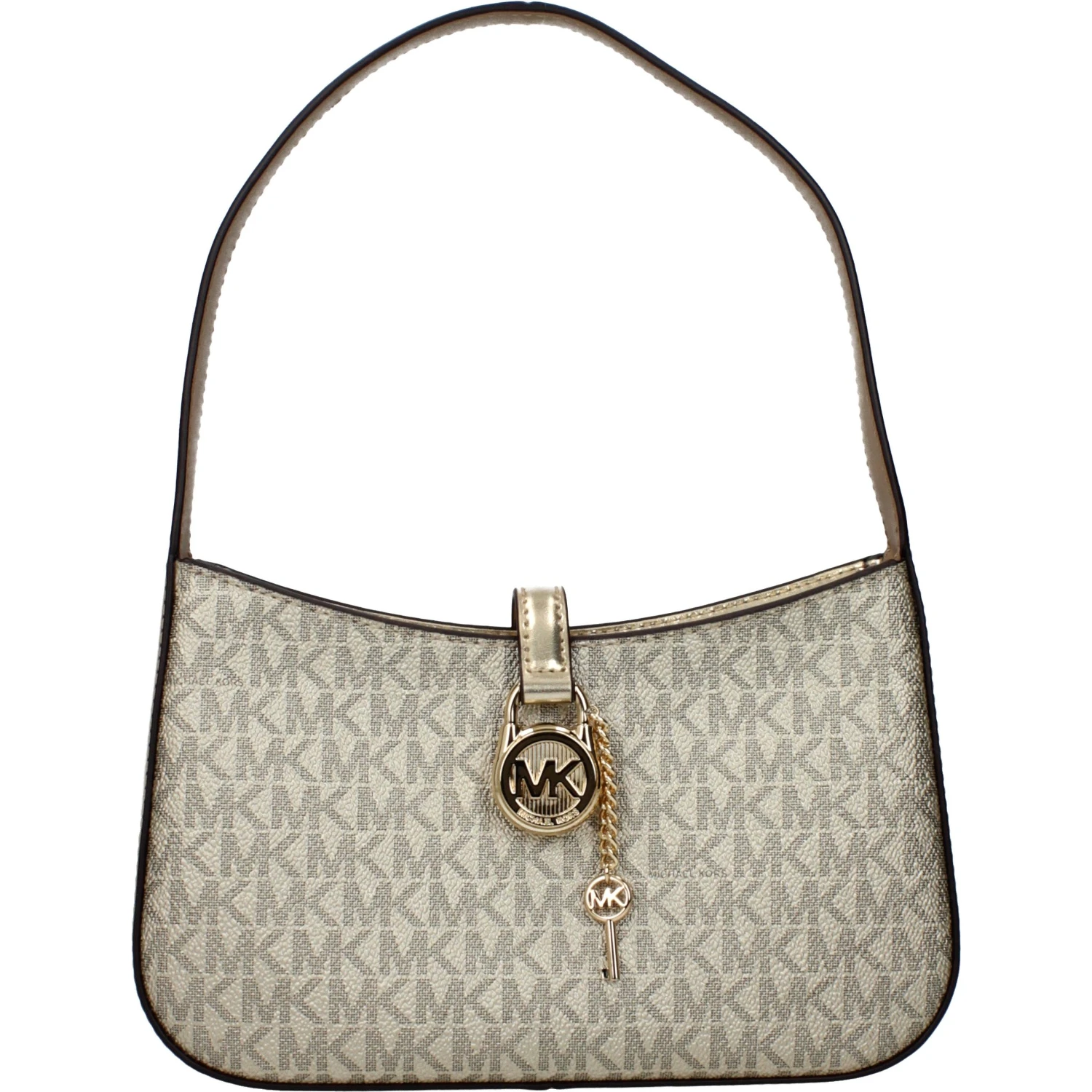 Gold Fabric Handbag