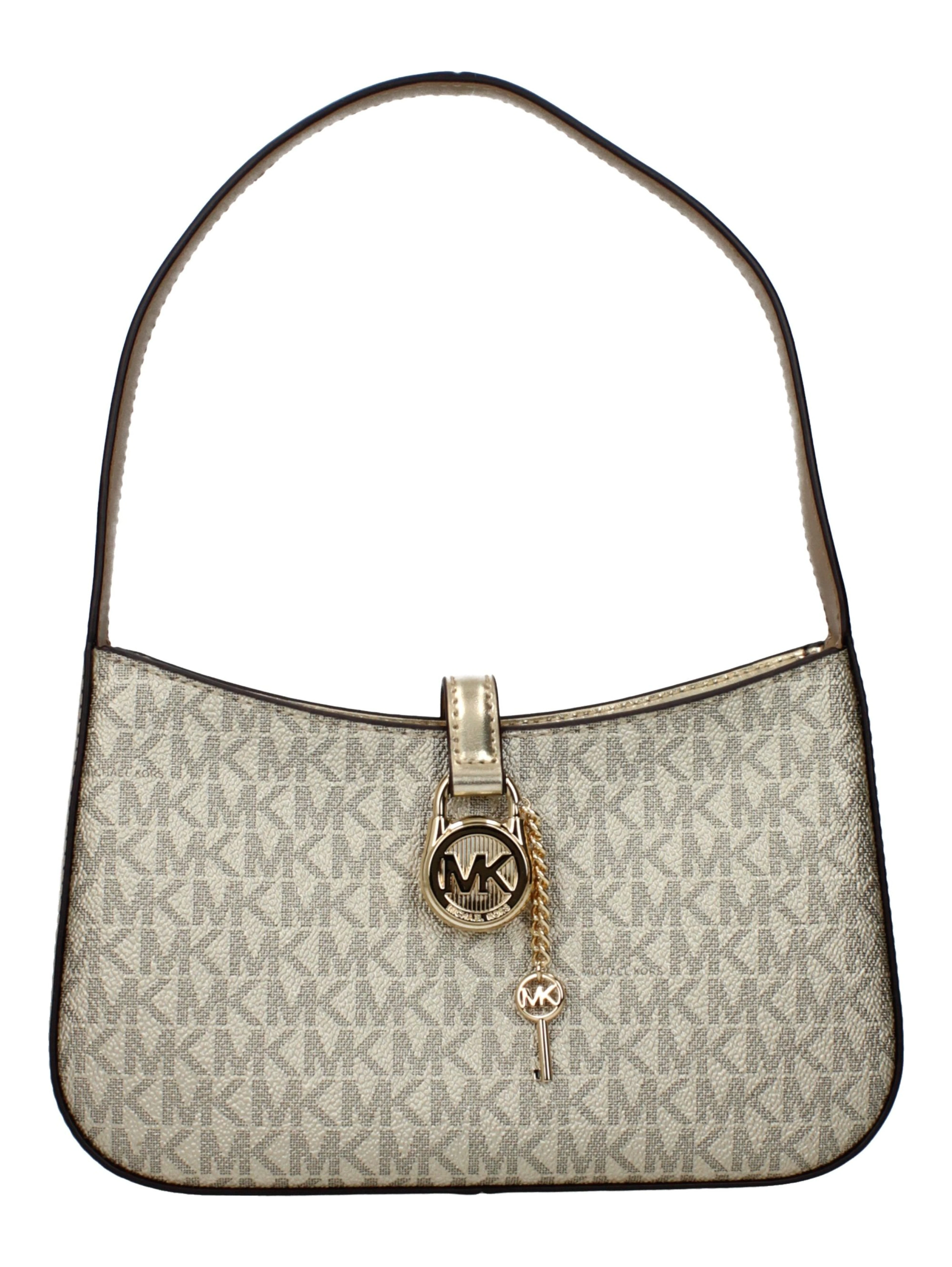 Gold Fabric Handbag